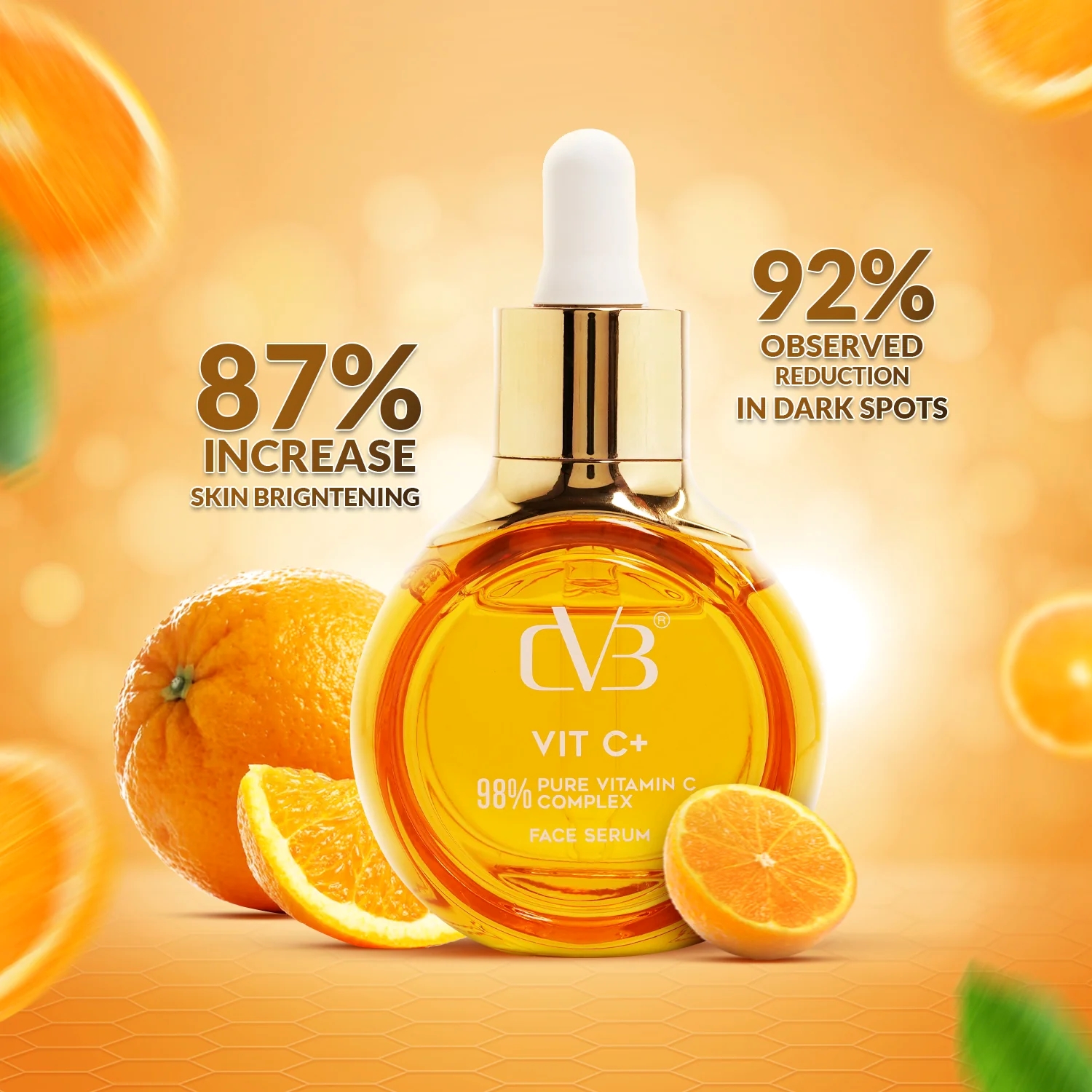 CVB Vit C+ 98% Pure Vitamin C Complex Face Serum 30ml
