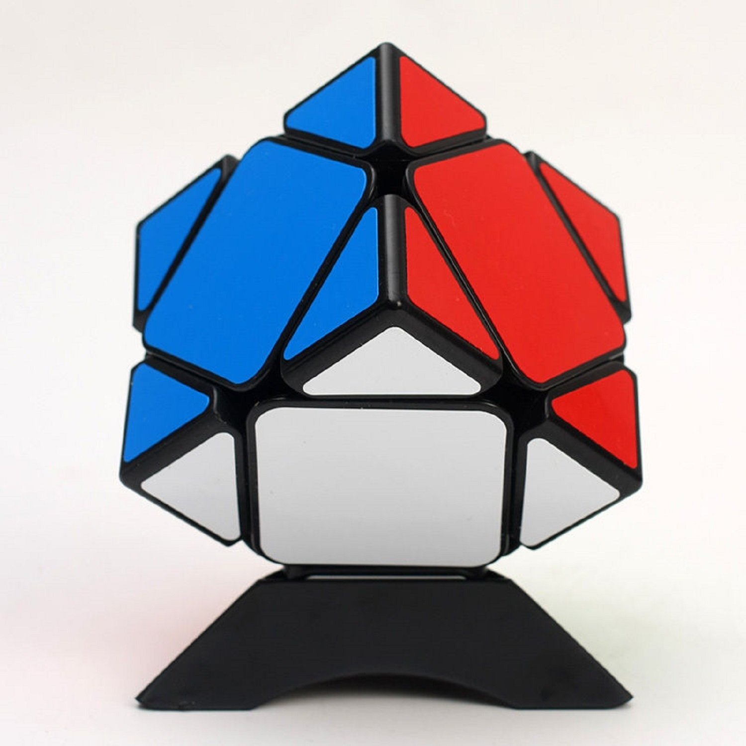 Magic Skewb Cube 3-D Brain Teaser Educational Puzzle.