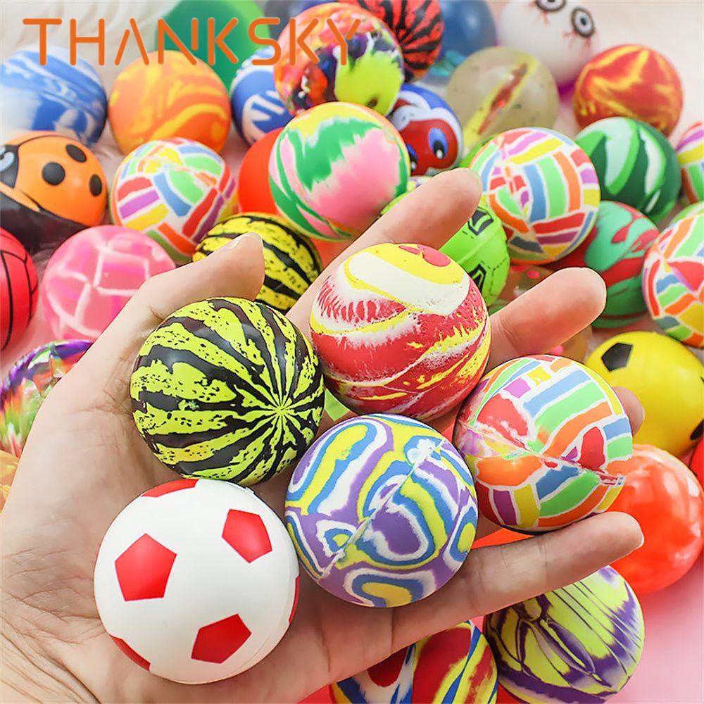 Funny Gift Elastic Children 42mm Bouncing Ball Jumping Balls Balls Bouncy Bouncing Ball