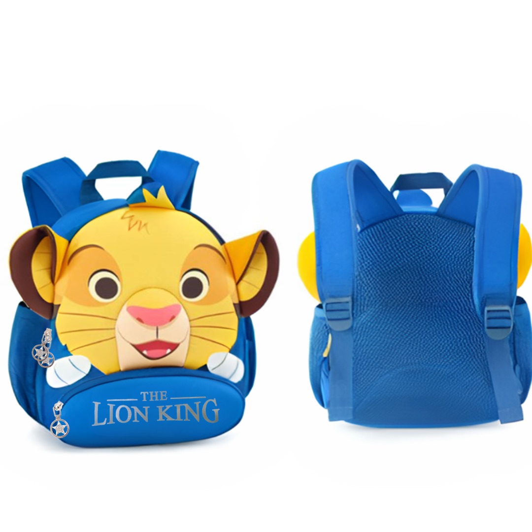 High Quality mini Cute Lion King Small Kids school Bag For Play Group 11| inch