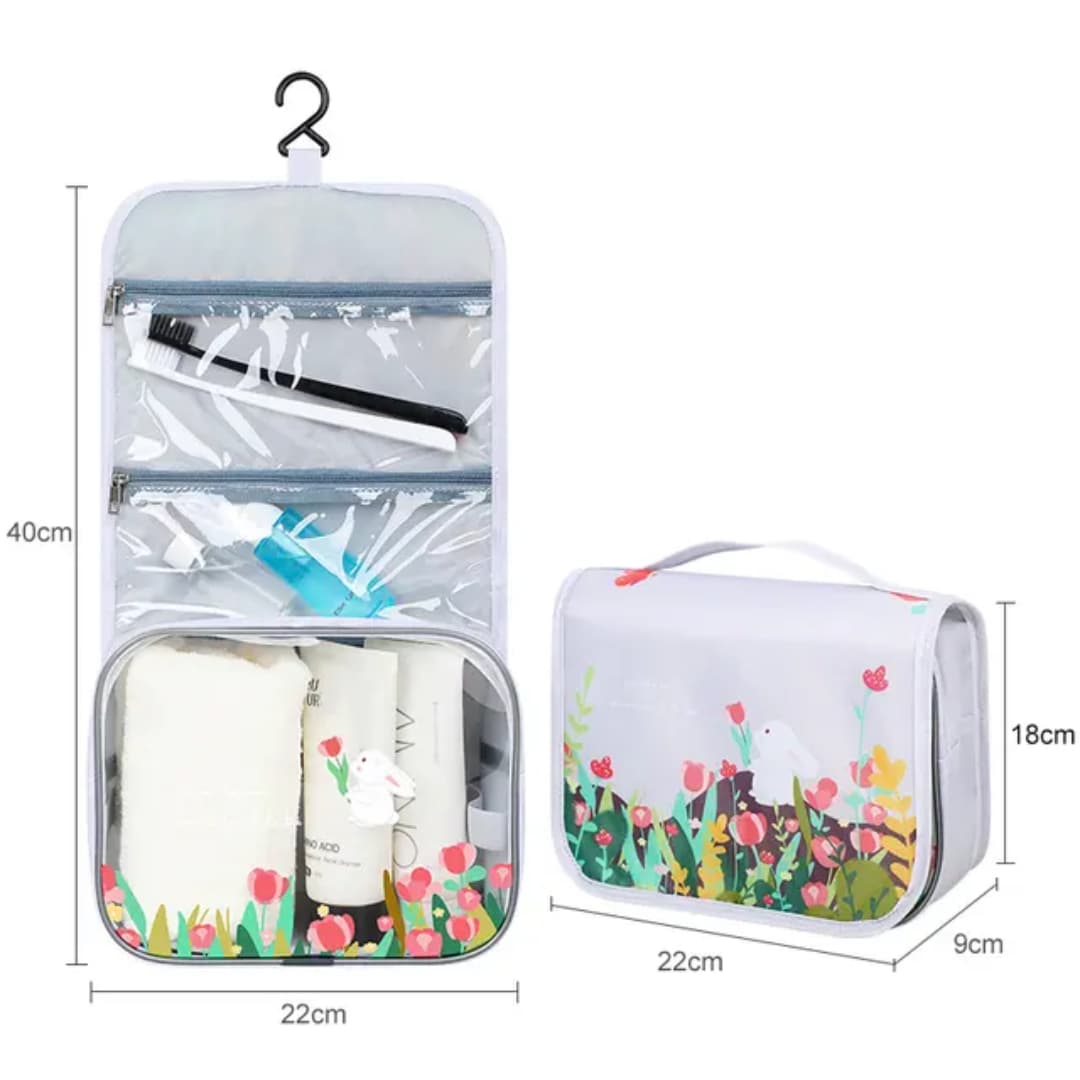 Hanging Waterproof Travel Toiletry Bag