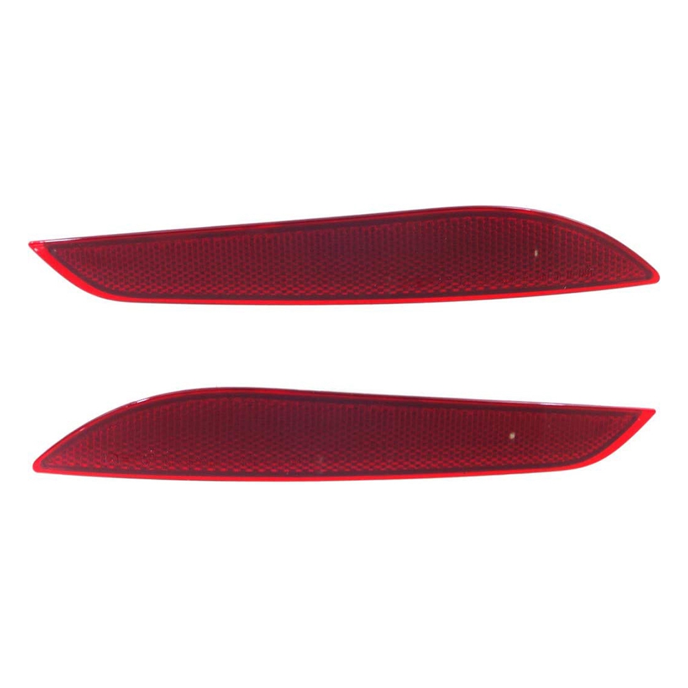 1 Pair Car Rear Bumper Reflector Brake Lamp Taillight Fog Light