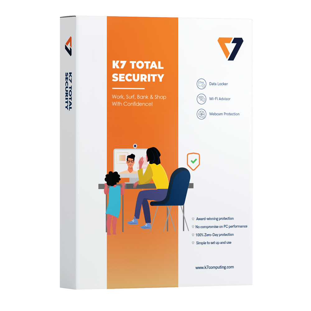 K7 Total Security 1PC 2Years