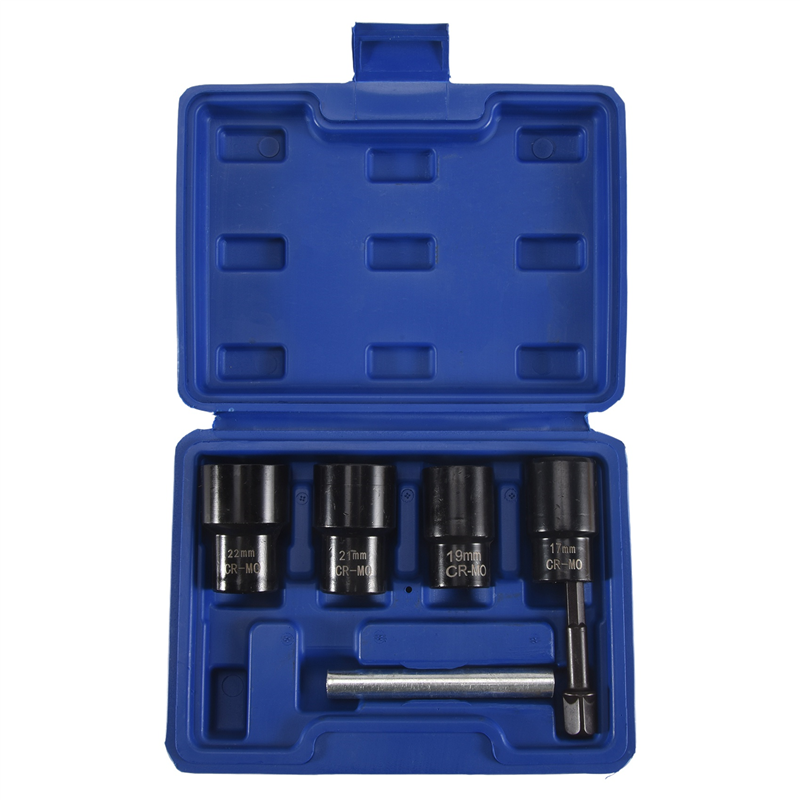Lug Nut Remover Tool, 6 Piece Lug Nut Extractor Set 1/2 Inch Drive,
