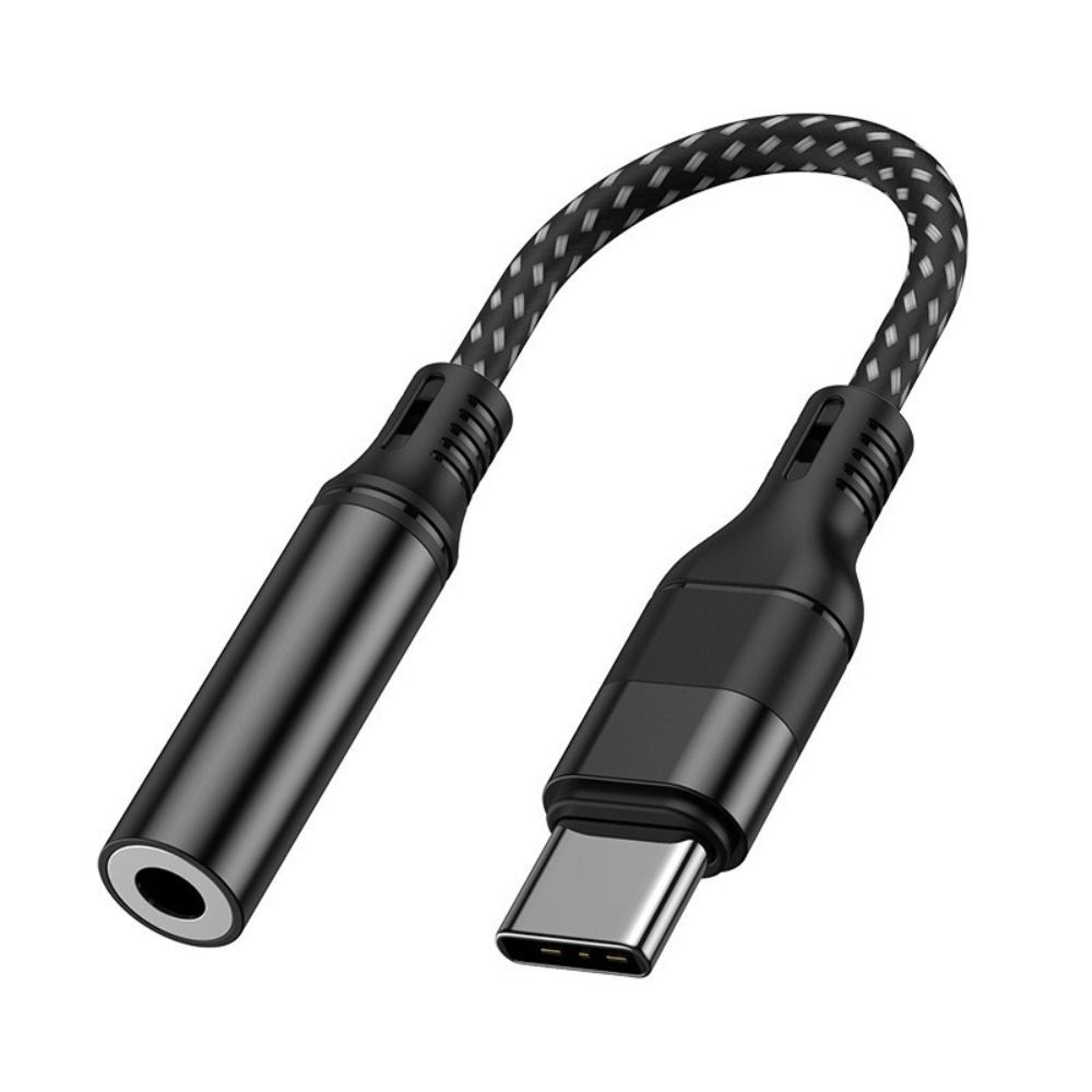 Type C to 3.5 MM Jack AUX Audio Adapter For 3.5MM Headphones Connector DAC Converter nike ja 3