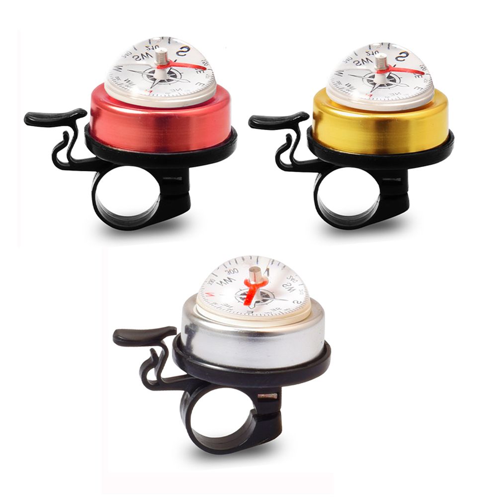 3 pcs New Accessory Road Bike Bicycle Bell Cycling Ring Compass