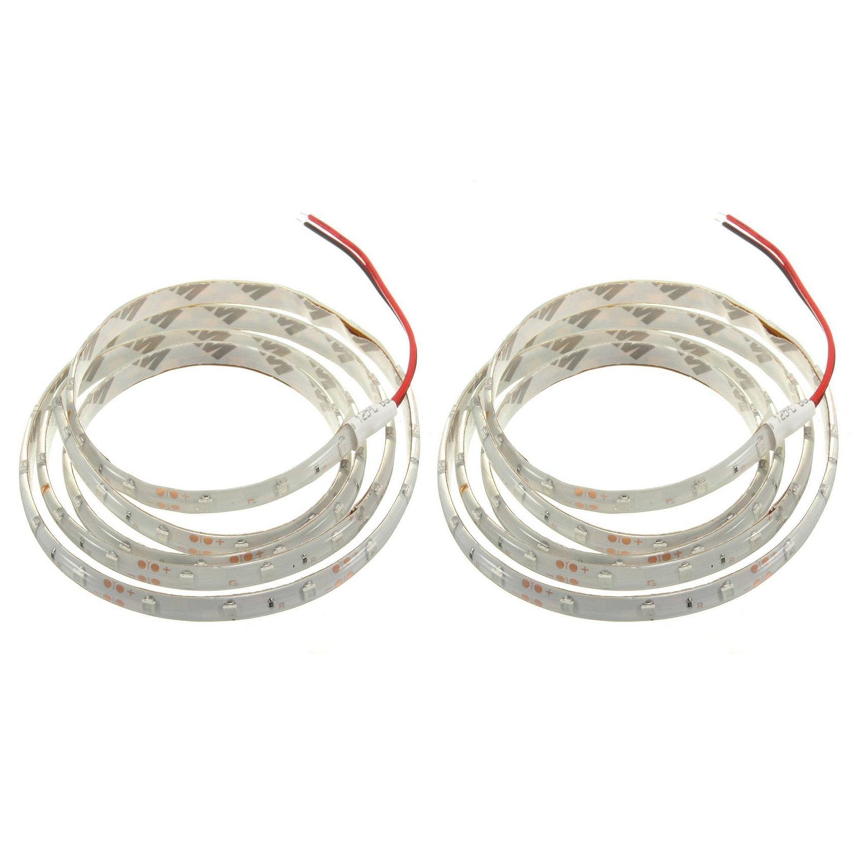 FORIDE 2X 1M 60-3528 SMD Waterproof LED Light Strip DC12V