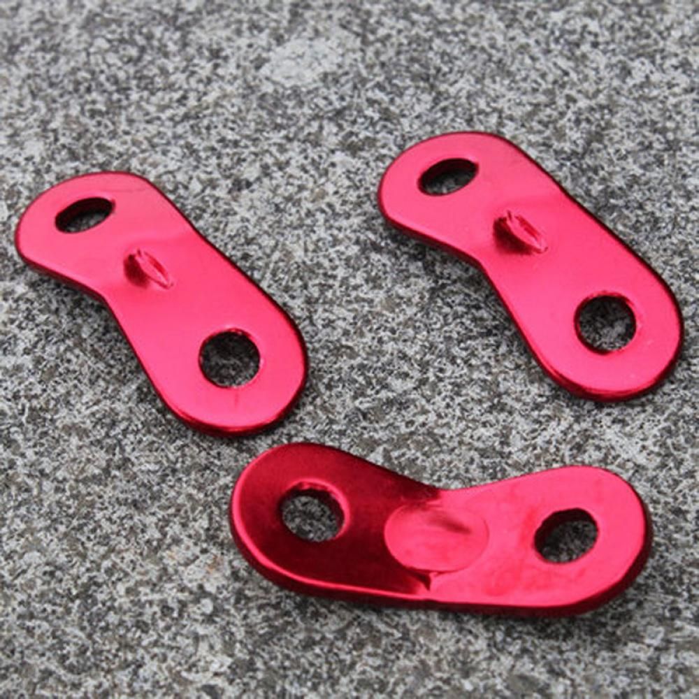 Hiking Tensioner Guy line Tightening Fastener Hook Rope Buckles Double holse