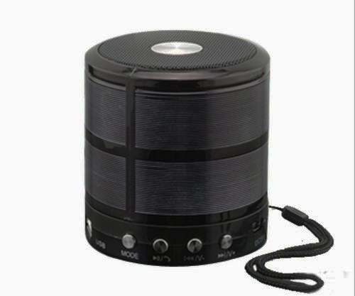 Mini Bluetooth Speaker WS-887 With FM Radio, Memory Card Slot, USB Pen Drive Slot, AUX Input Mode
