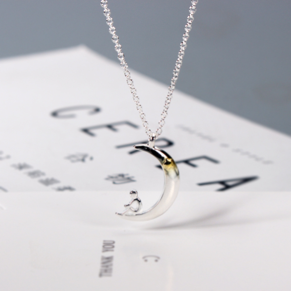 【Mega Sale】S925 Star Necklace Retro Star Simple Niche Design Ins Style Women