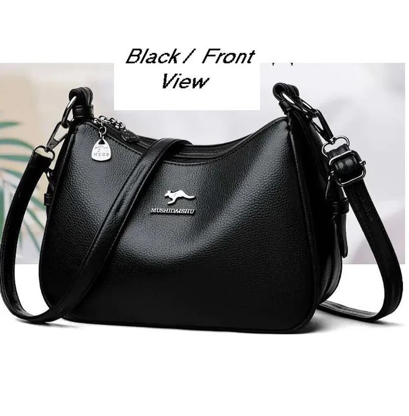 Ladies Side Bag Crossbody Bag Simple Design PU Leather Side Bag for Women