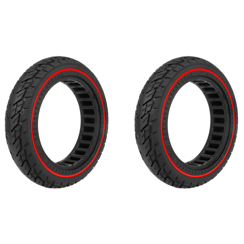 2pcs 10 Inch Electric Scooter Solid Tire ULIP10X2.125 Free Inflatable Nine F20F30F40 Universal Tire