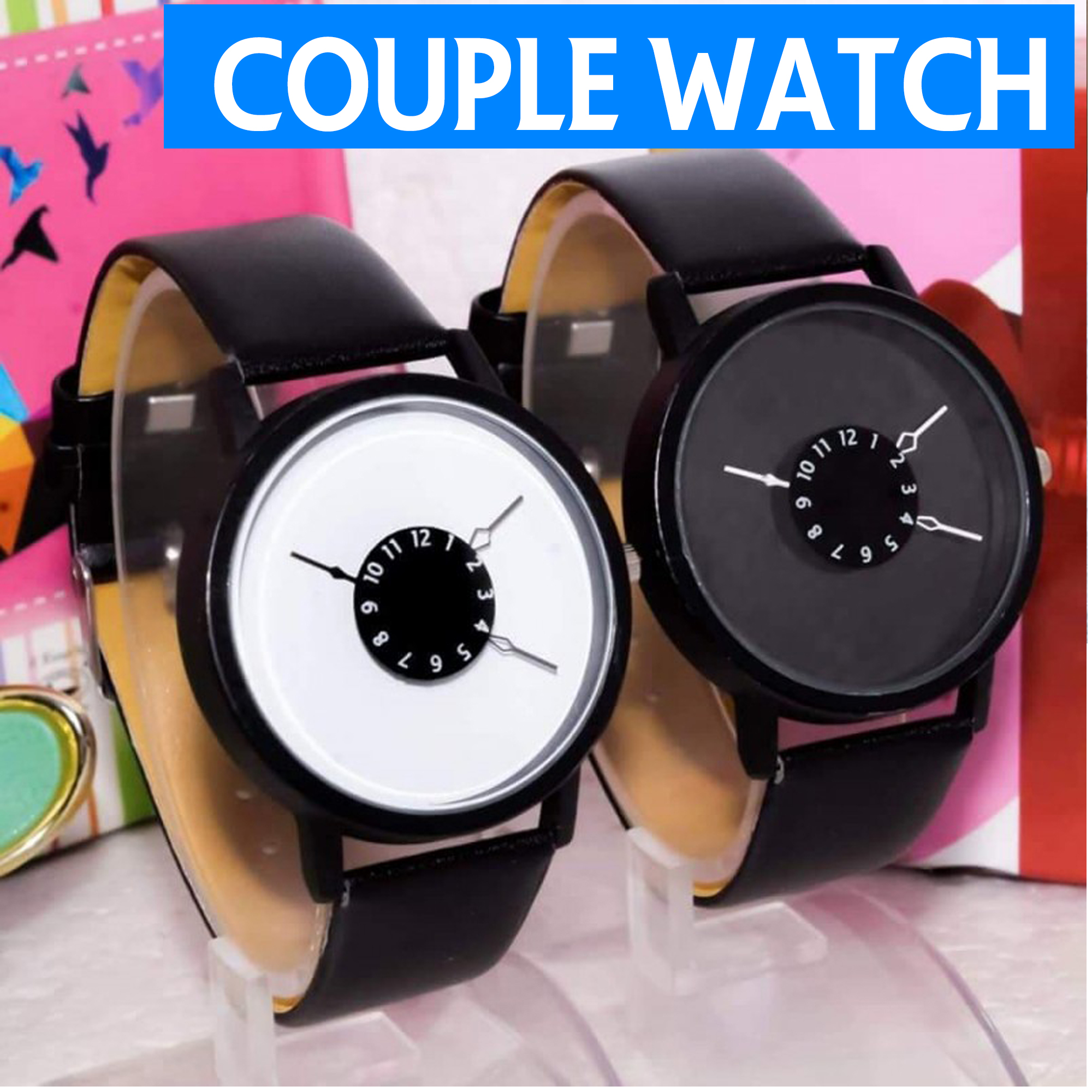 PAIDU Attractive Latest New Model Rounddial Couple Watch For Unisex