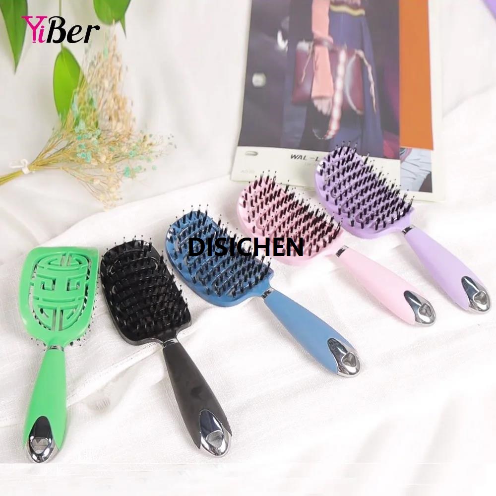 DISICHEN 2024 Best Salon Hair Brush Hair Scalp Massage Comb Women Magic Hair Detangle Comb Fast Drying Hair Straight Hair Styling Tools