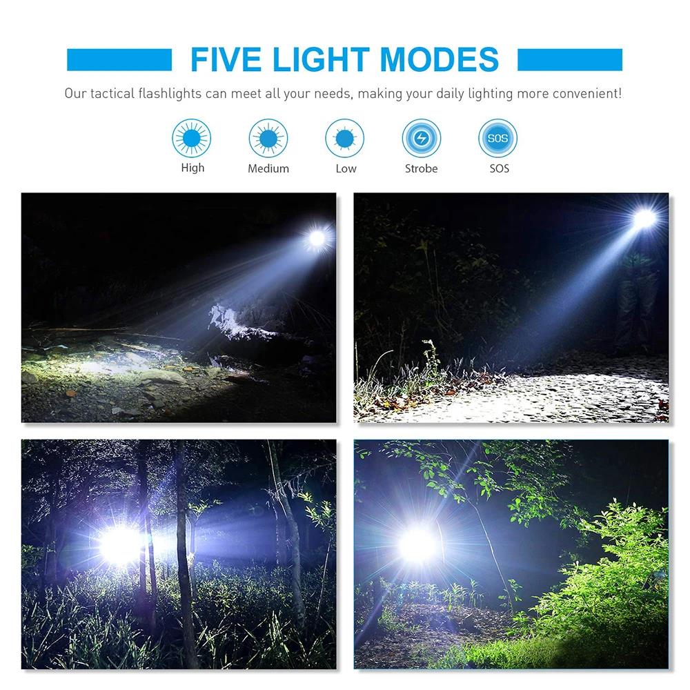 New style Portable LED Flashlight XP-G Q5 Mini Flash Light Torch Lantern 3 Lighting Modes Camping Lamp