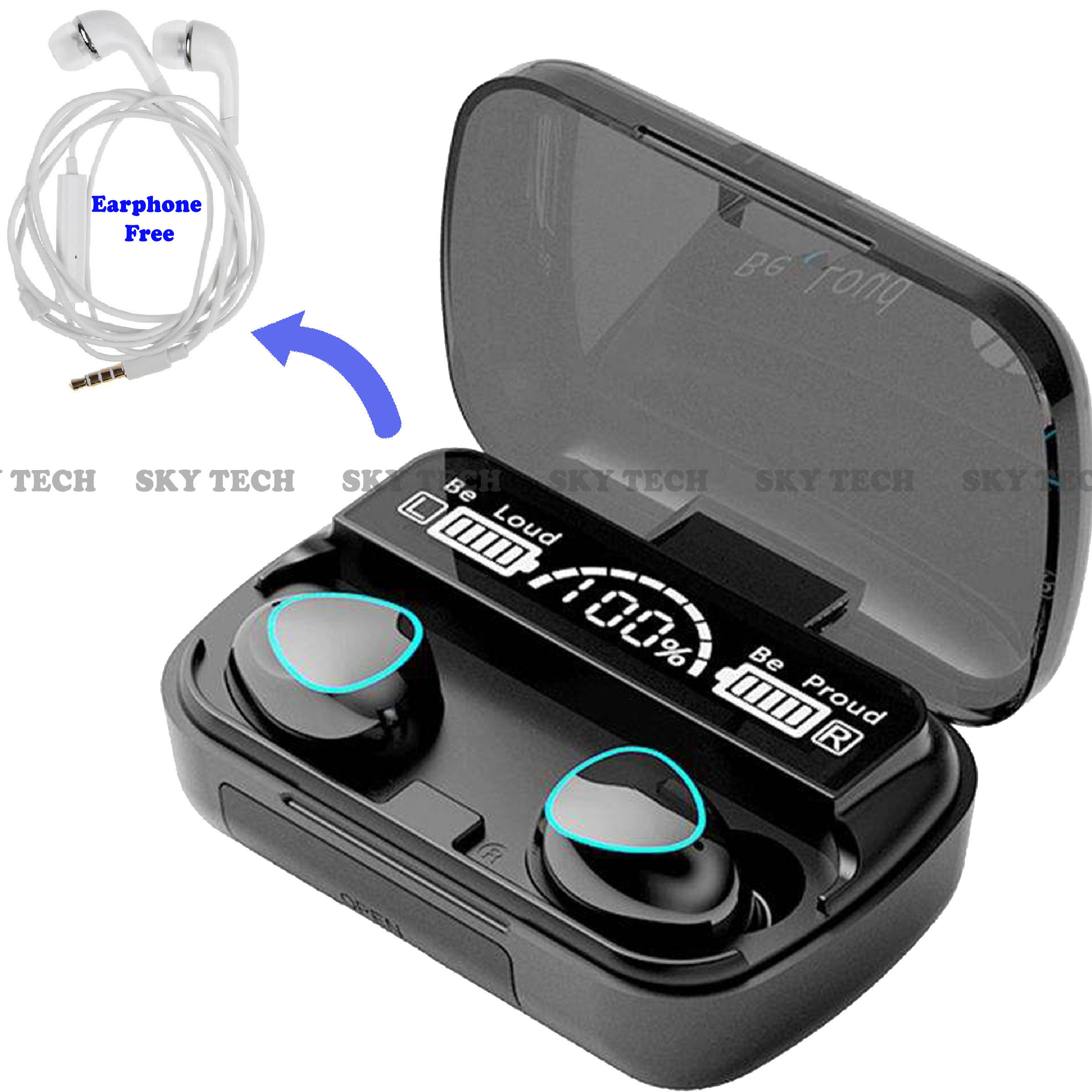 Pure Bass Wireless Bluetooth Headphone