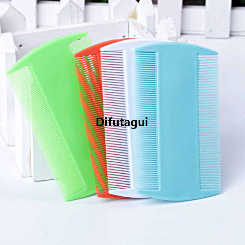 Difutagui Combing hair styling is suitable for capillary lice, portable Original comb, double-sided lice, flea lice comb on tool accessories