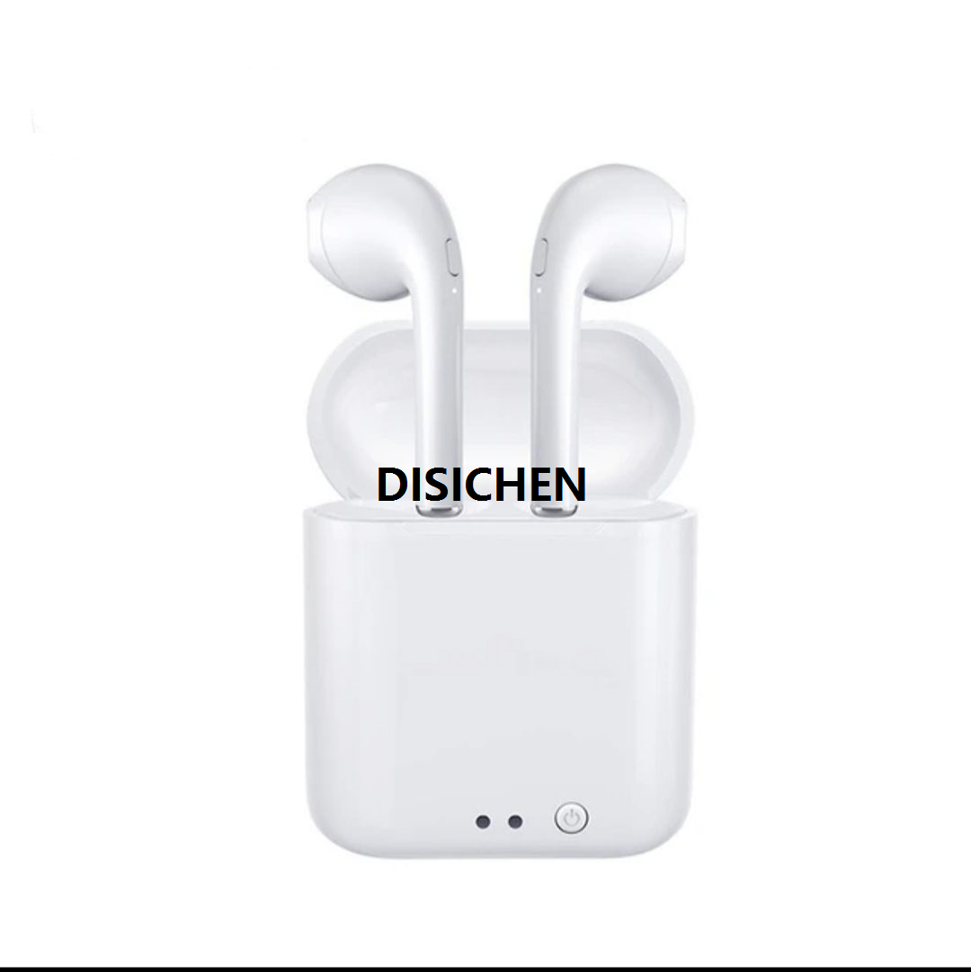 DISICHEN Bluetooth 5.0 mini True Wireless Earbuds with Charging Box Waterproof Earphone Volume Control Mini TWS Headphone for Sports New style