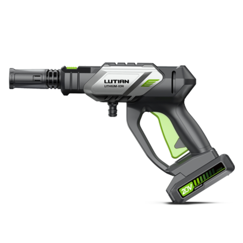 Cordless Pressure Washer | Portable Car Washer | Rechargeable Battery Powered | Handheld Power Washer for Cars, Fences, Patio, Bikes Cleaning | Lutian EAGLE-E2 PRO home car washer