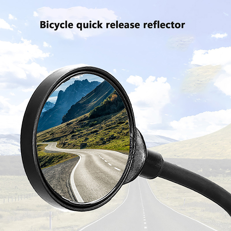 1PCS Bicycle Mirror Hose Adjustable Rearview Mirror Reflector Rear Mirror Handlebar Mirror Cycling Products CF8