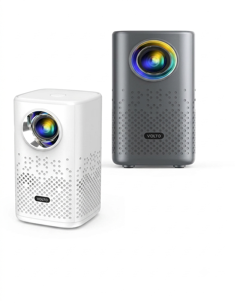 VOLTO BudPlus B2: Portable Smart LCD Projector with Battery