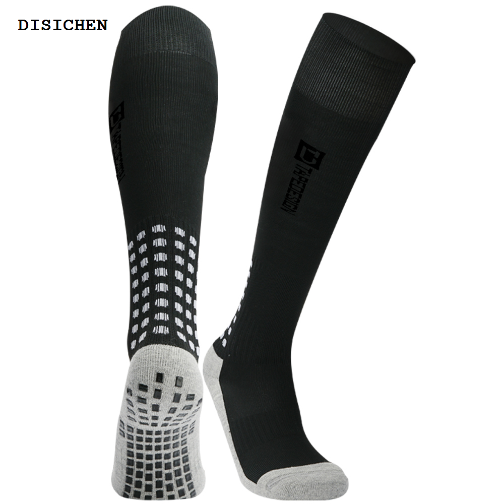 DISICHEN Fifty percent discount New Style Football Socks Round Silicone Suction Cup Grip Anti Slip Soccer Socks Sports Men Women Baseball Rugby Socks