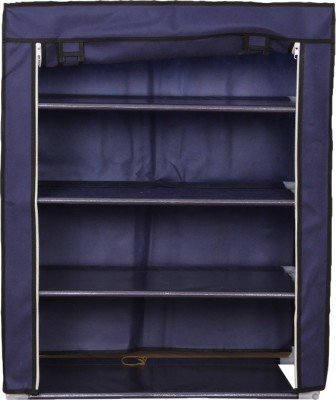 9 Layers Portable And Folding Shoe Rack (60 X 30 X 140 Cms)
