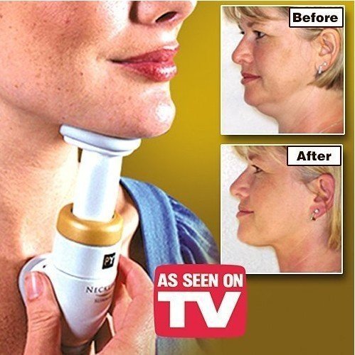 Mini Portable Neck Slimmer Neckline Exerciser Chin Massager Reduce Double Chin Thin Jaw Body Massager care just 2 minutes a day