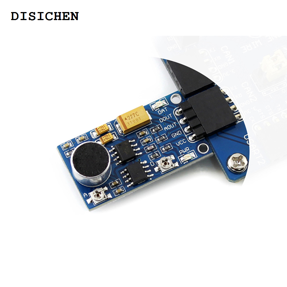 DISICHEN Luxury Taidacent Mini 5V Low Voltage 200 Gain Calculator Stereo Op Amp LM386 Ic Audio Amplifier Circuit for BLE Microphone