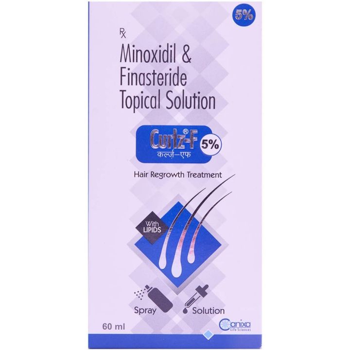 Curlz F Solution, 60ml, Hair growth Solution
