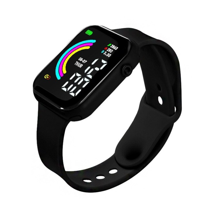 Linman Smart Watch Theme LED Rubber Colorful Belt Watch for Men Women Brand - SSM Unisex 100% brand neFifty percent discount w and high quality Precise quartz movement for accurate time keeping Perfect Look durable Product