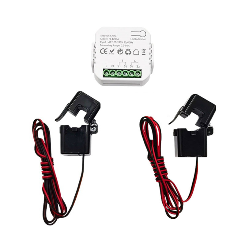 Tuya ZigBee Energy Meter Power Monitor APP Real-Time Power Statistics Consumption Querying