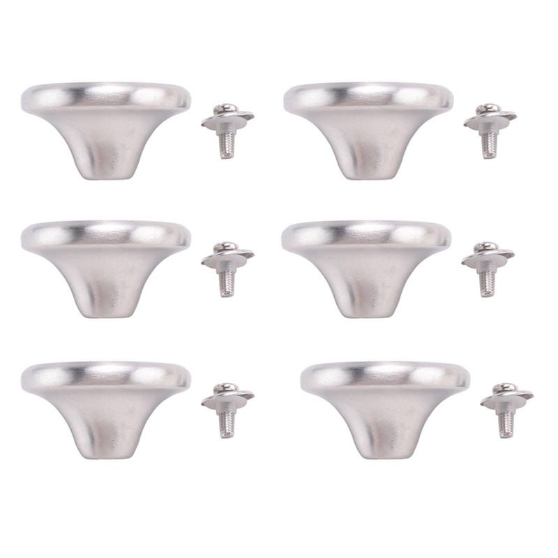 JAERBEE Dutch Oven Knob, Stainless Steel Pot Lid Replacement Knob for ,Aldi,Lodge-6 Pack ZC10