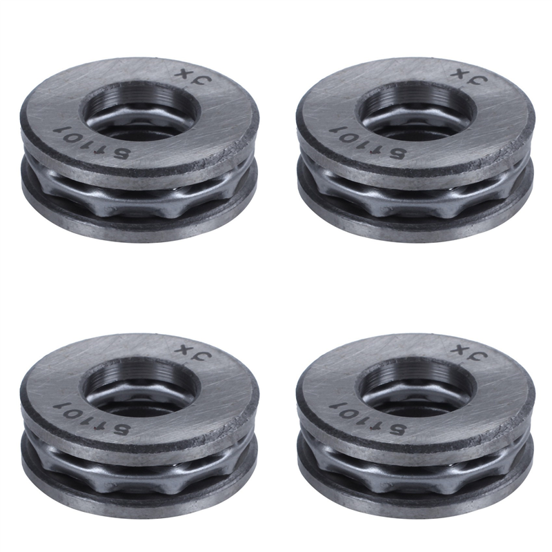 FORIDE 4X 51101 Thrust Ball Bearing, 12 x 26 x 9 mm