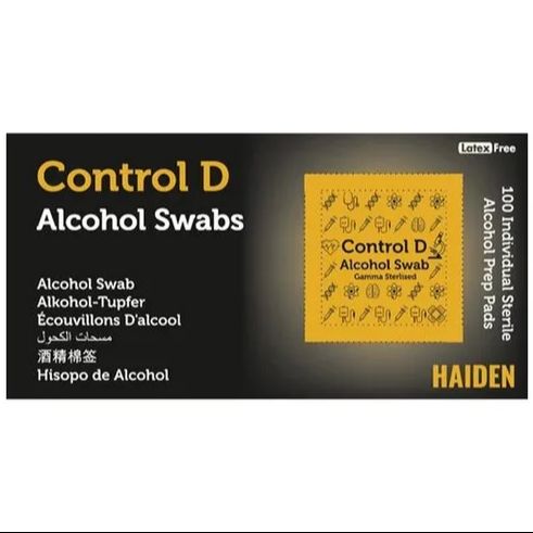 Alcohol Swabs l Two Ply Folded l Antiseptic Prep Wipes Pads l Multiple Uses l Brands May Vary l Pack of 100