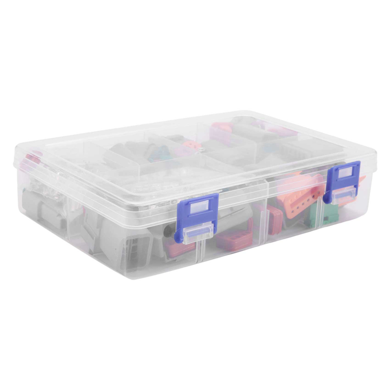 FORIDE Electrical Wire Connector Plug, 8 Sets 2 3 4 6 8 12 Pin for Deutsch DT Connector Assortment Kit