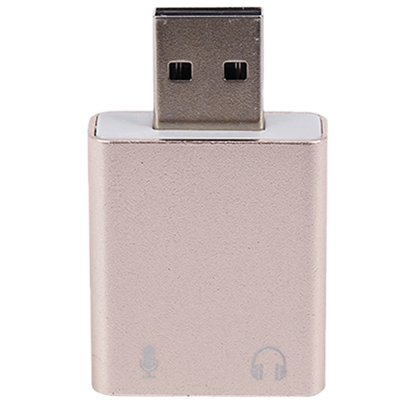 fasdaga 5X USB Sound Card 7.1 External USB to Jack 3.5mm Headphone Adapter Stereo Audio Mic Sound Card for Pc Computer Laptop
