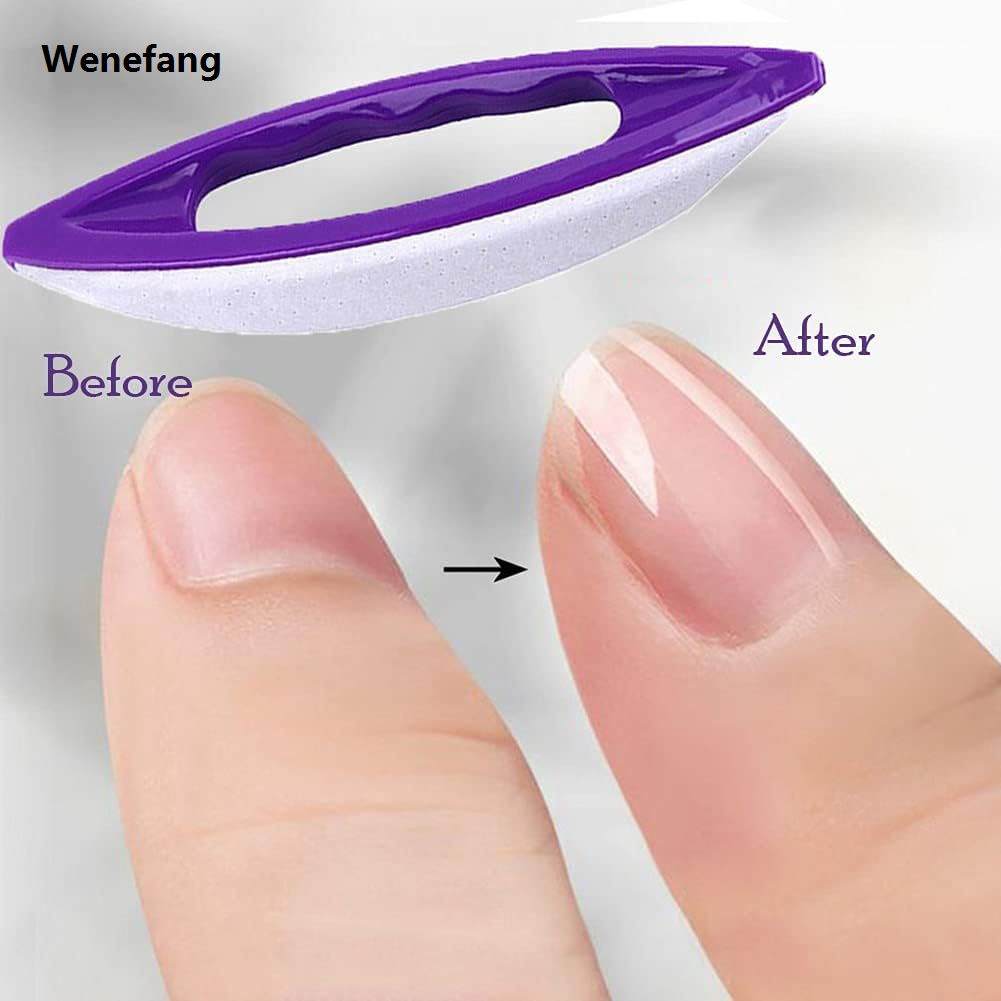 Wenefang 1Pc Nail Art Brush Wax Polishing Brush Buffing Cream Brush Practical UV Gel Polish Remove Plastic Abs Brush Manicure Tool