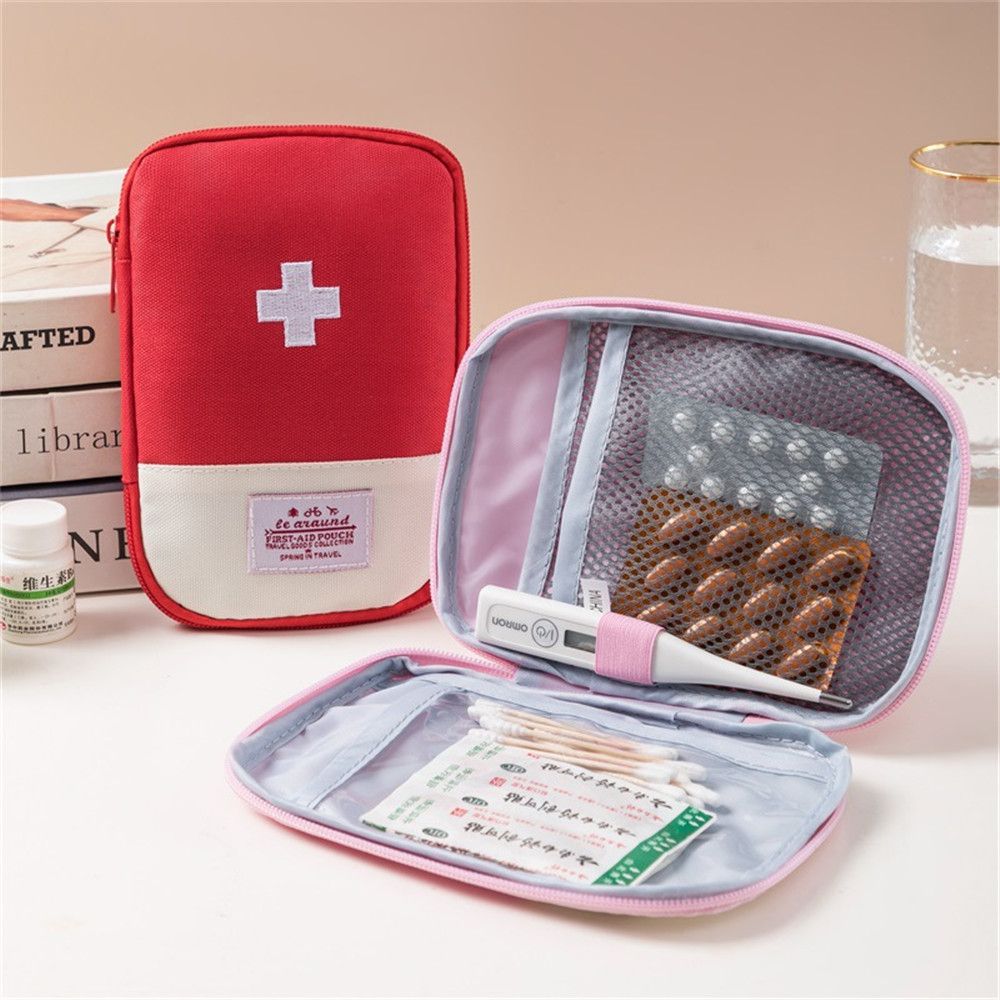Household Mini Portable Emergency Kits First Aid Kit Medicine Pill Storage Bag Medicine Bag