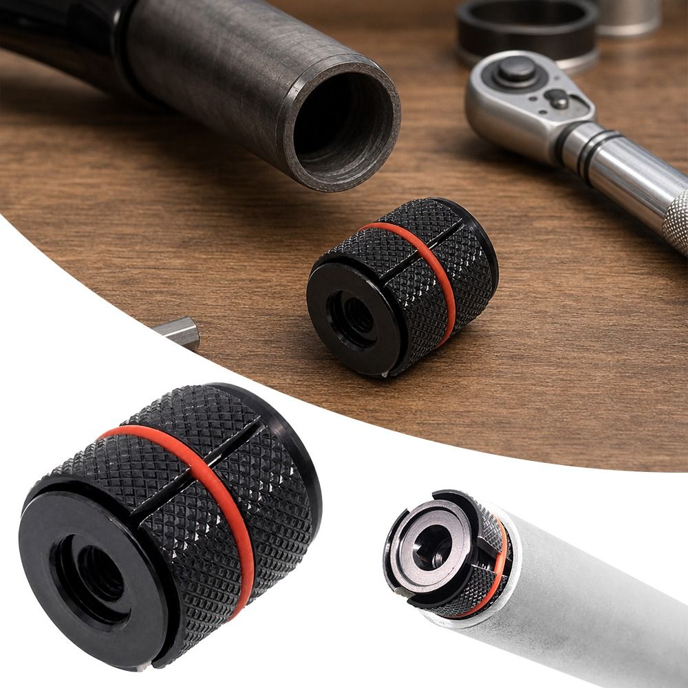 High Quality Aluminum Alloy Bike Headset Expanding Plug Black Carbon Fiber Bicycle Fork Headset Plug Lightweight CNC Expanding Plug Universal
