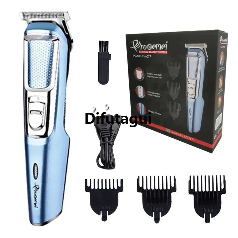Difutagui Geemy Electric Hair Trimmer Electric Hair Trimmer Gm-6110 Professional Baby Children Hair Trimmer Rechargeable Portable Hair Clipper Beard Trimmer Professional Baby Children Hair Trimmer Rechargeable Hair Clipper Beard Trimmer