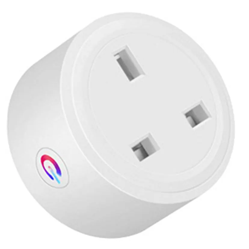 1 PCS Tuya Zigbee Smart Socket Home Powers Monitor Powers Outlet 16A DIY UK Plug