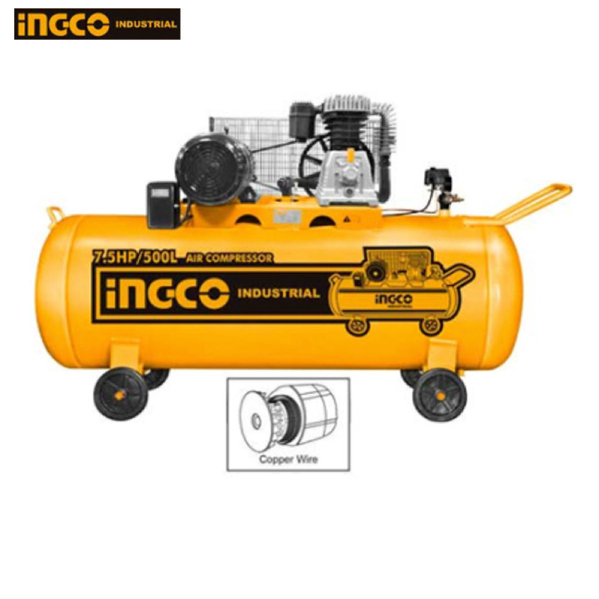 Ingco 500L Air Compressor AC755001