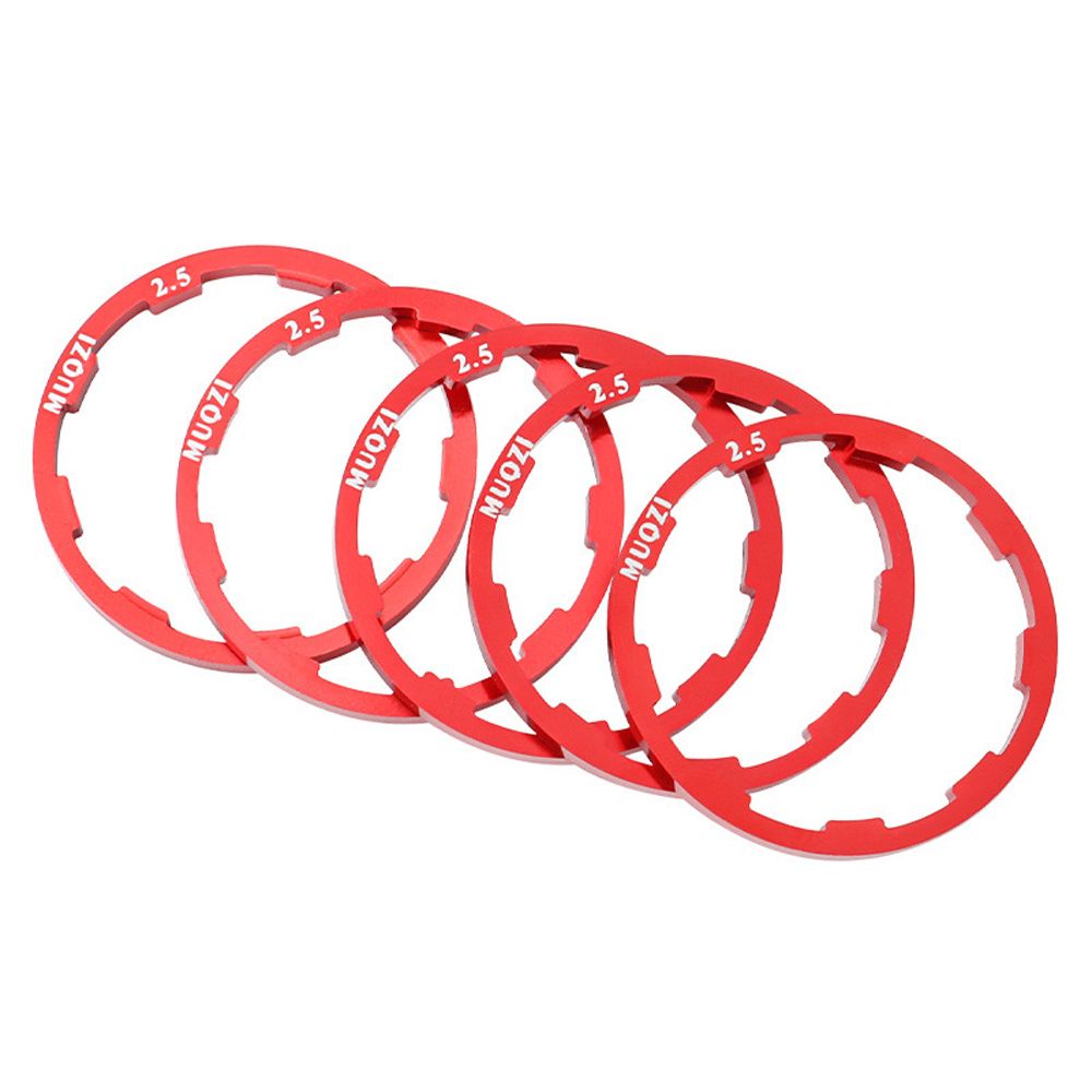 Cycling Durable Hub Washer Front Rear Hub Flywheel Spacer Washer Gasket MTB Bottom Bracket Spacers Bicycle Hub Washer Flywheel Cassette Gasket Bike Freehub Washer