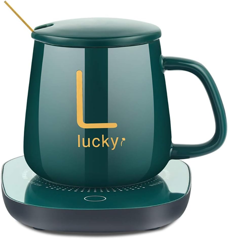 Mug Warmer for Desk Smart Temperature Settings for Desk with Auto Shut Off, Coffee Cup Warmer for Coffee, Milk, Tea, Water
