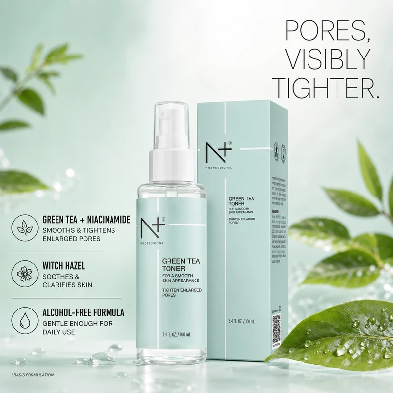 Alcohol-Free Face Toner Green Tea 200 Ml