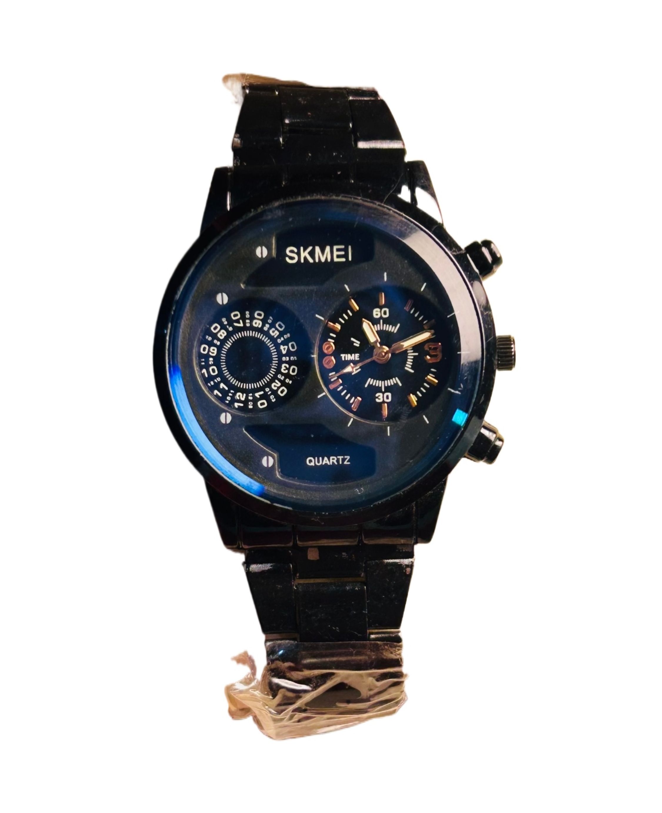 New Stainless Steel Attractive Dial Design Fashionable Wrist Watch For Jents