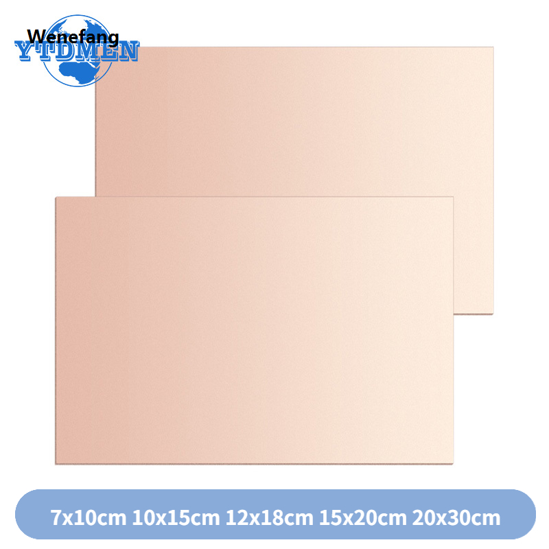 Wenefang 1PCS FR4 7x10cm 7*10 10x15cm 10*15 Single Side Copper Clad Fifty percent discount Plate DIY P.C.B Kit Laminate Circuit Board Igmopnrq