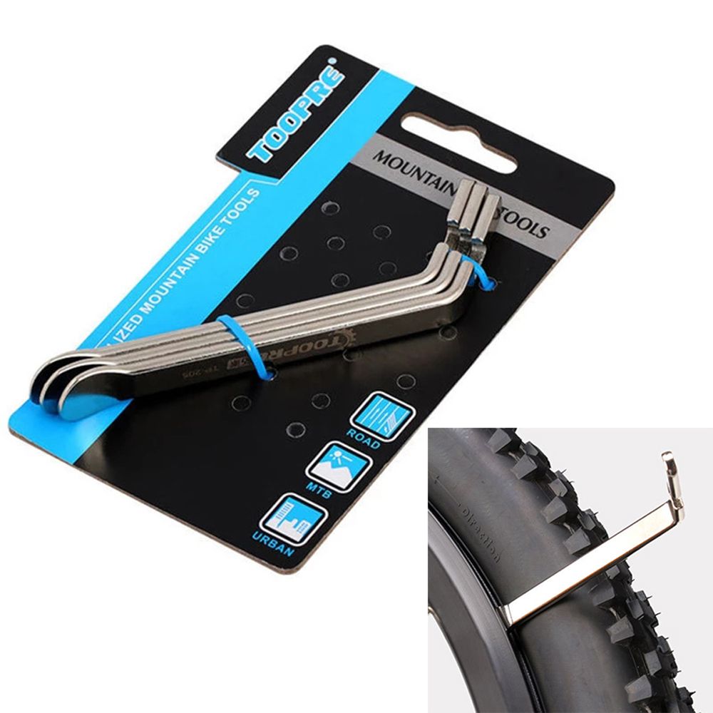 3PCS High Quality Nylon Bicycle Tire Lever Lightweight Tire Pry Bar Crowbar MTB Bike Wheel Repairing Tool Tire Opener Remover