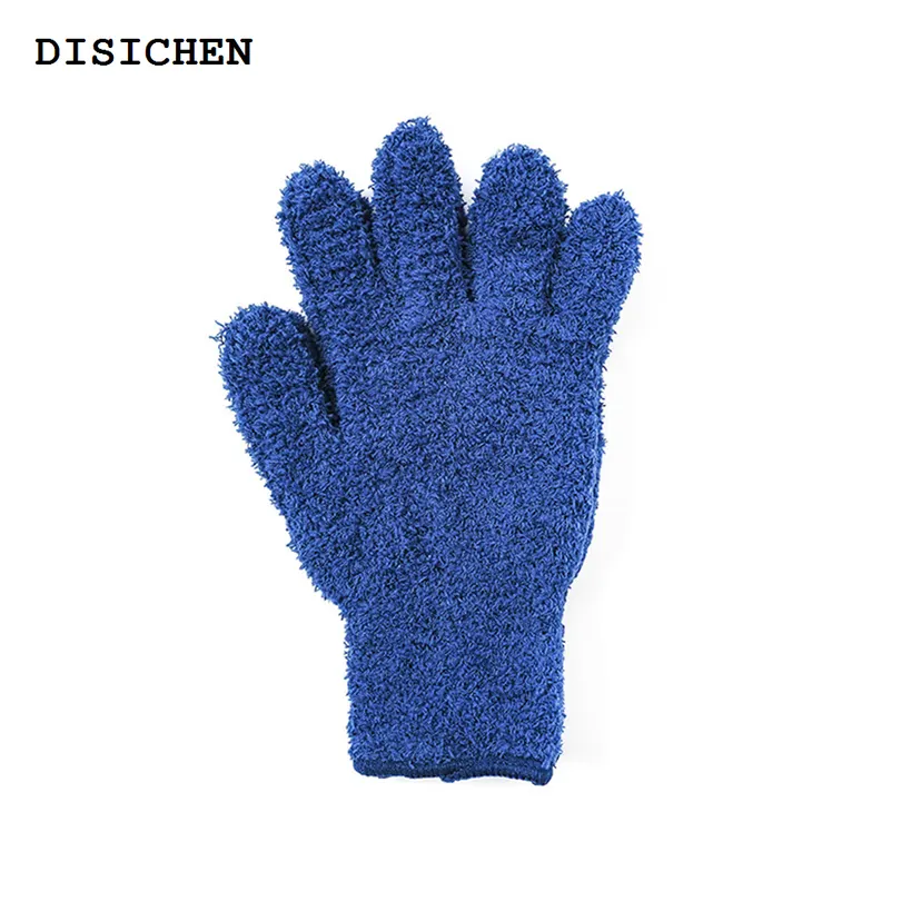 DISICHEN 2025 1 Pairs Microfiber Dusting Cleaning Glove Mitt Cars Windows Dust Remover Tool Reusable Cleaning Glove Household Cleaning Tools